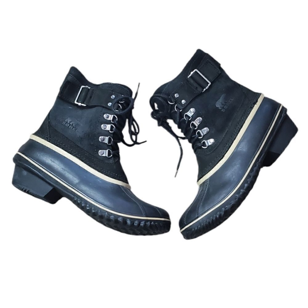 Sorel Black Suede Boots